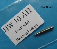 HW 1 / HW 10 – Ersatznadel Hartmetall, 16 mm